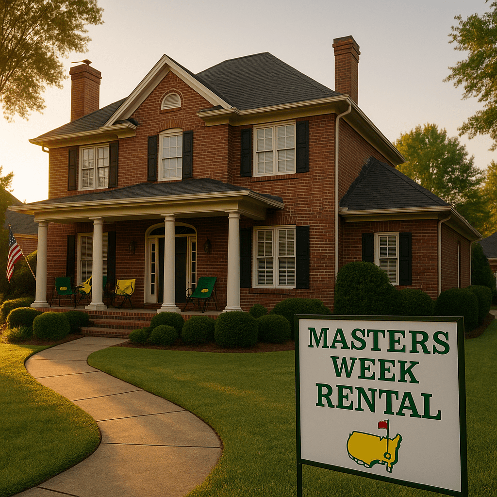 Trying to rent your home for Masters Weekend Call April to get it done.